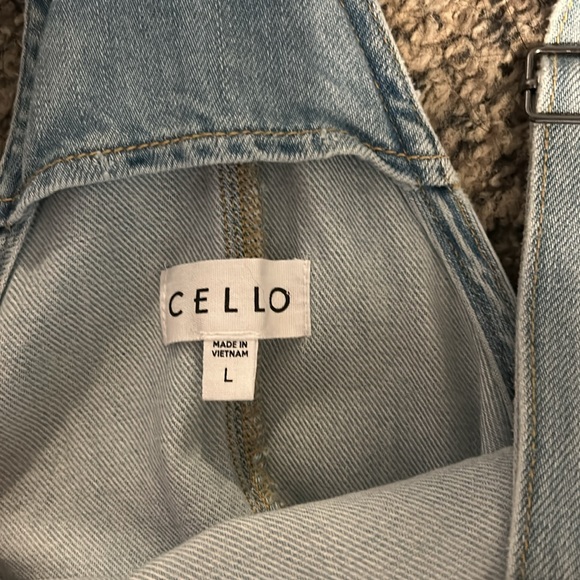 Cello size large denim overalls - Picture 6 of 8